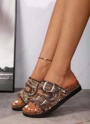 Sandali Frange E Strass