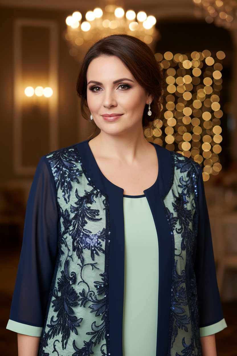 Set 2 pezzi sotto giacca e spolverino Tirana