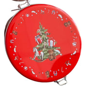 Set scatola in latta con plaid scozzese