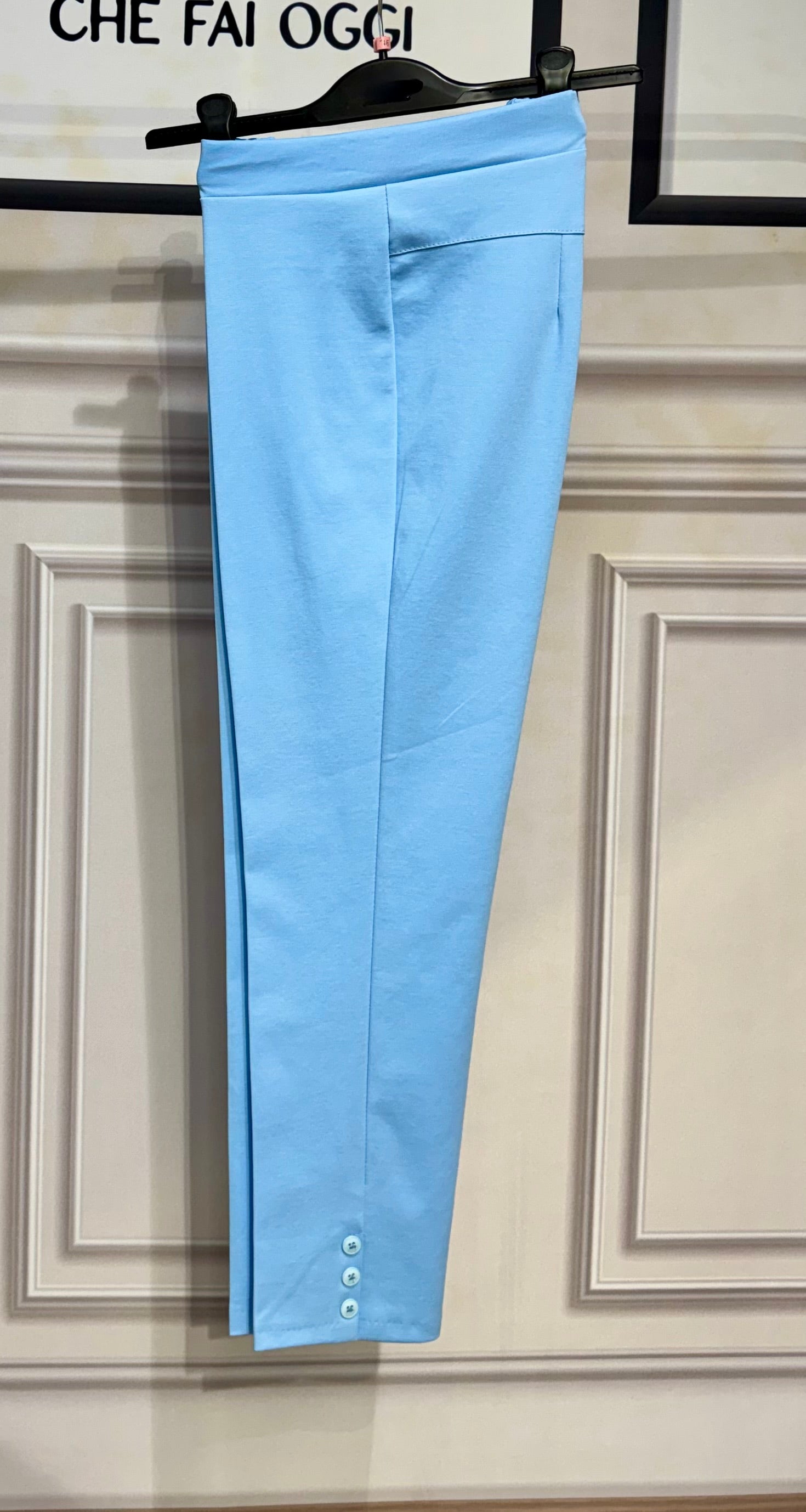 Pantaloni cosciasecca Primavera Bottoncini