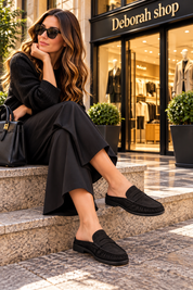 Mocassino Eco Camoscio