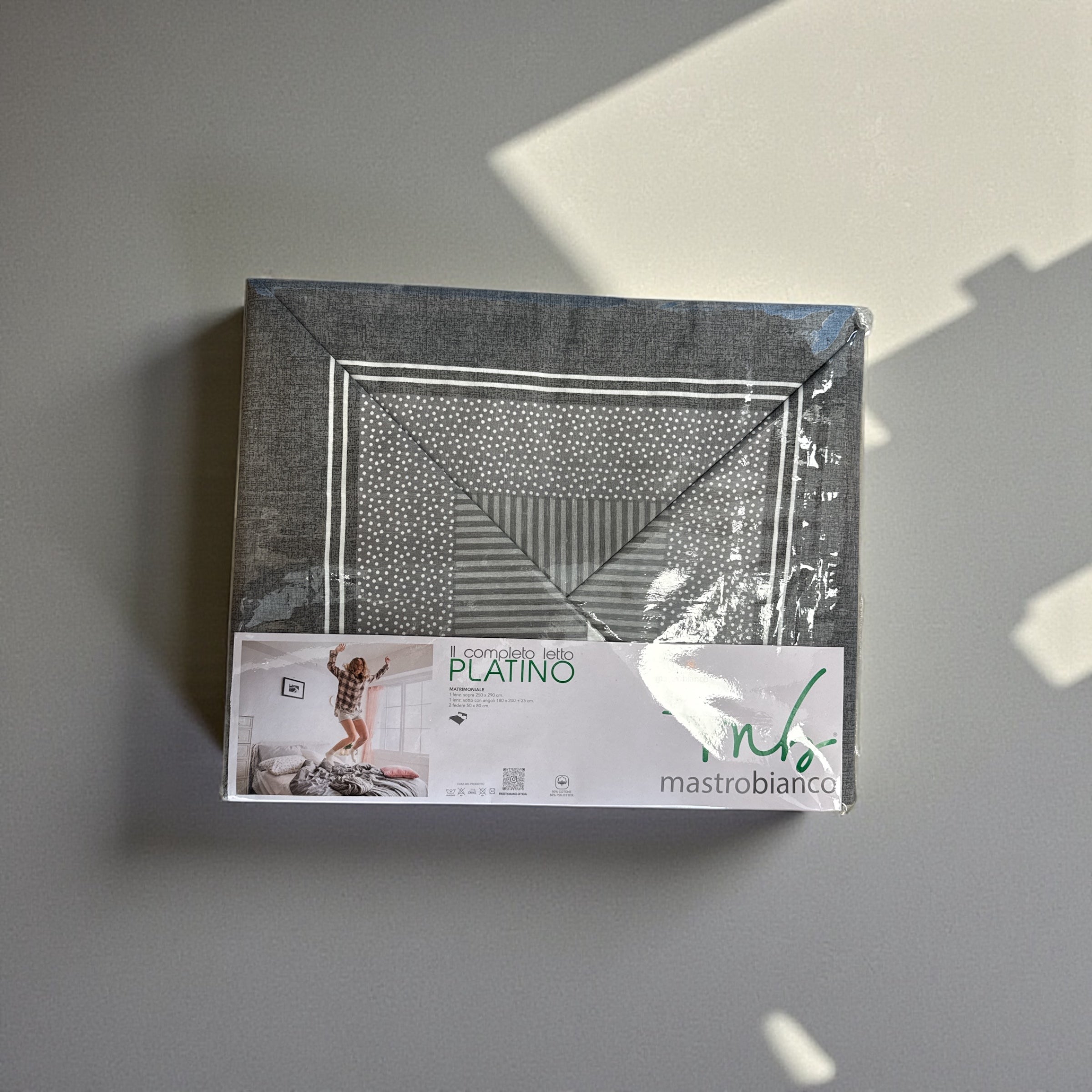 Completo letto platino