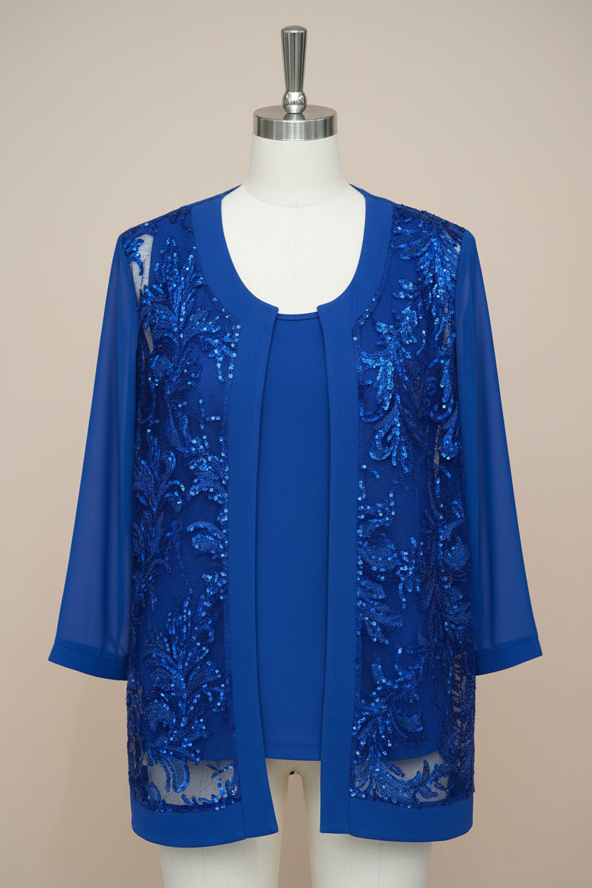 Set 2 pezzi sotto giacca e spolverino Tirana