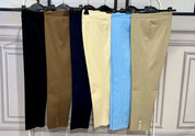 Pantaloni cosciasecca Primavera Bottoncini