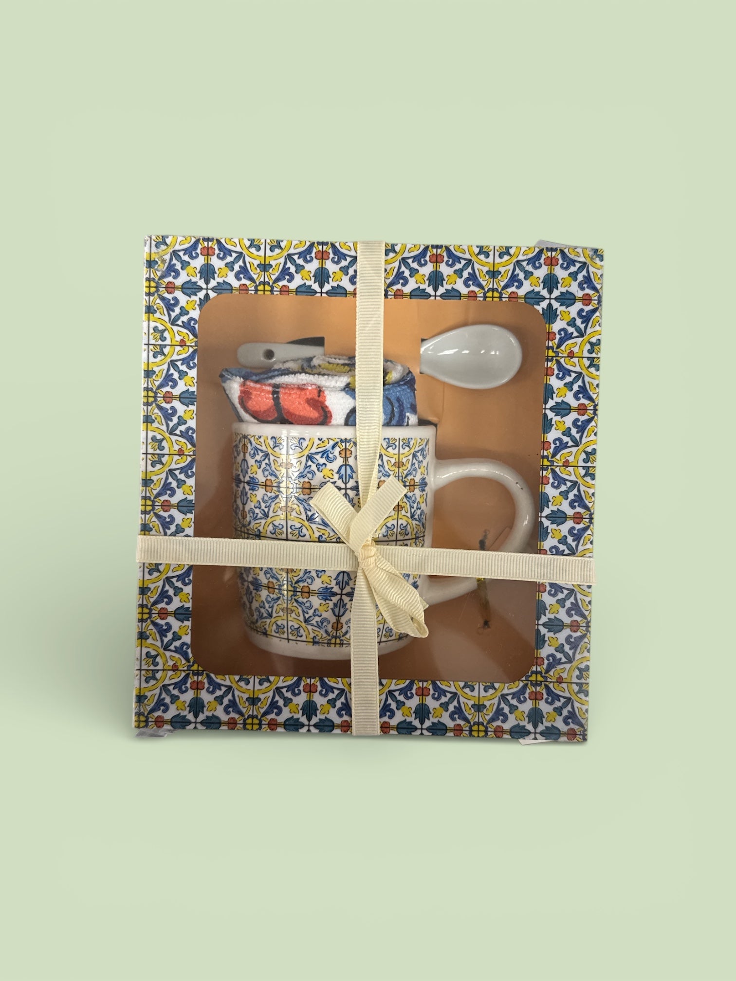 Set tazza e strofinaccio