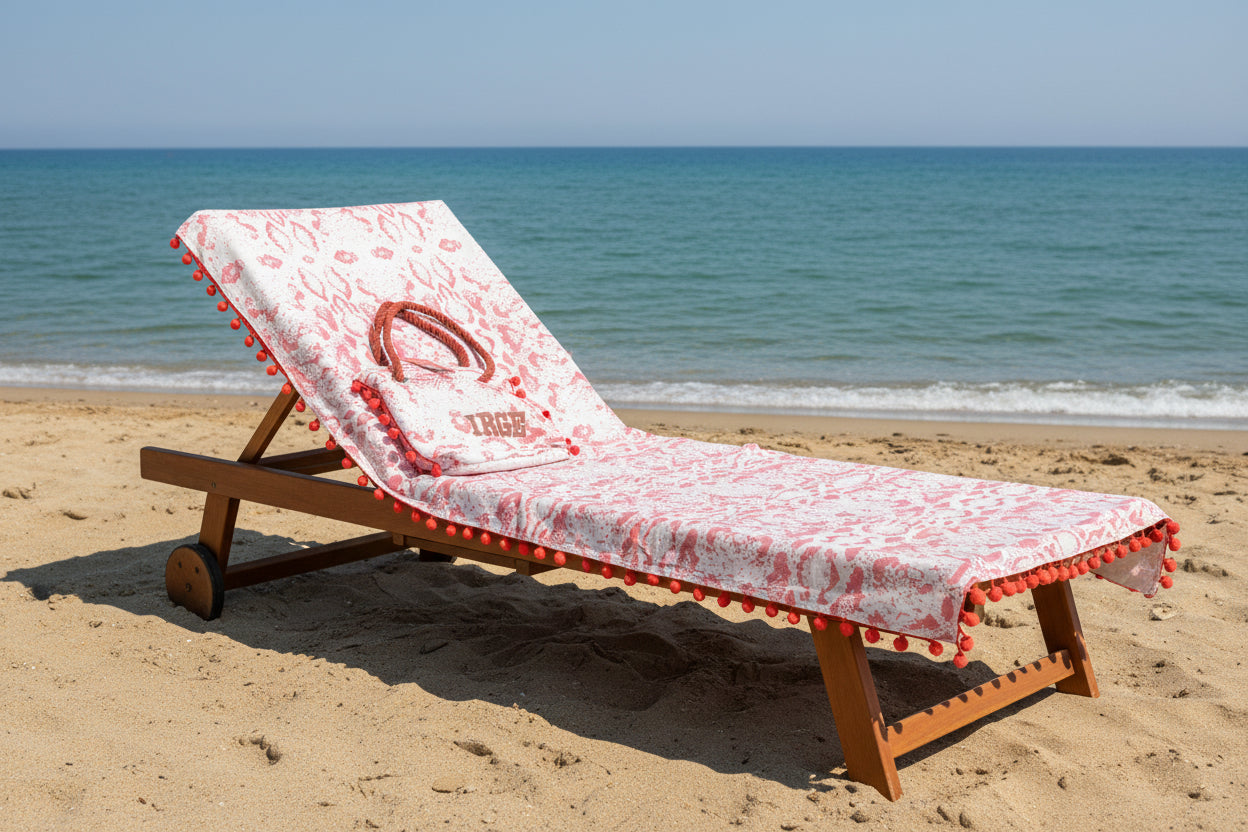 Telo mare in fouta e Pochette