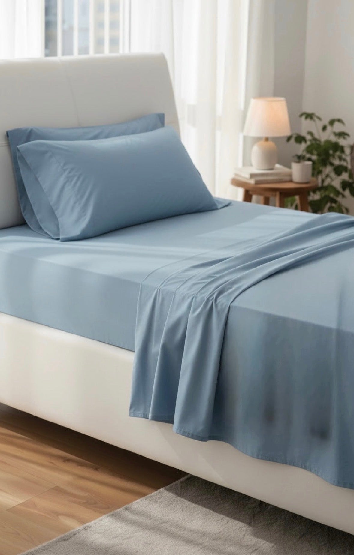 Completo letto in microfibra
