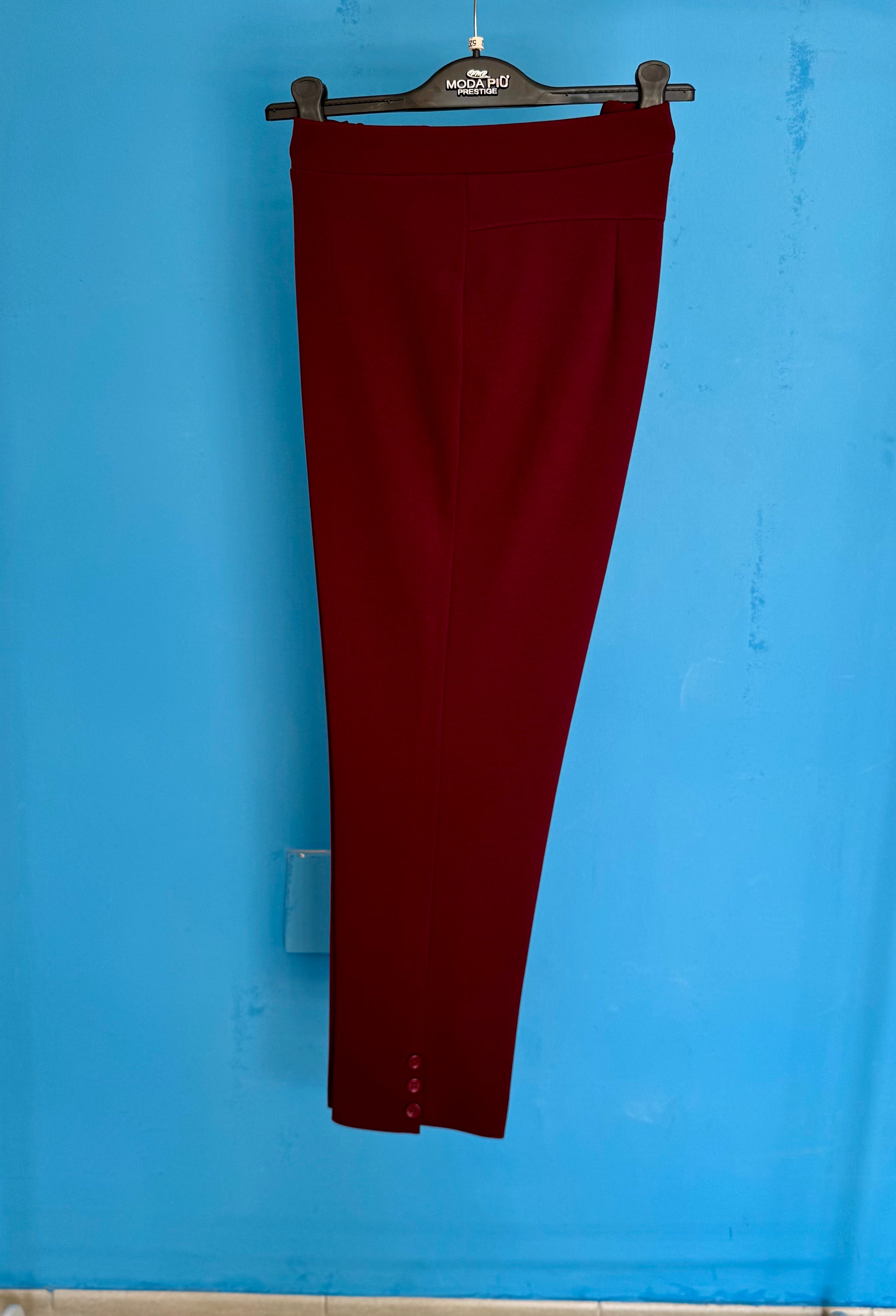 Pantaloni Cosciasecca crêpe Moda più