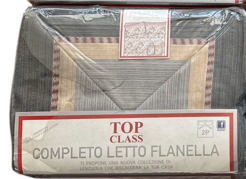 Completo letto flanella Top Class
