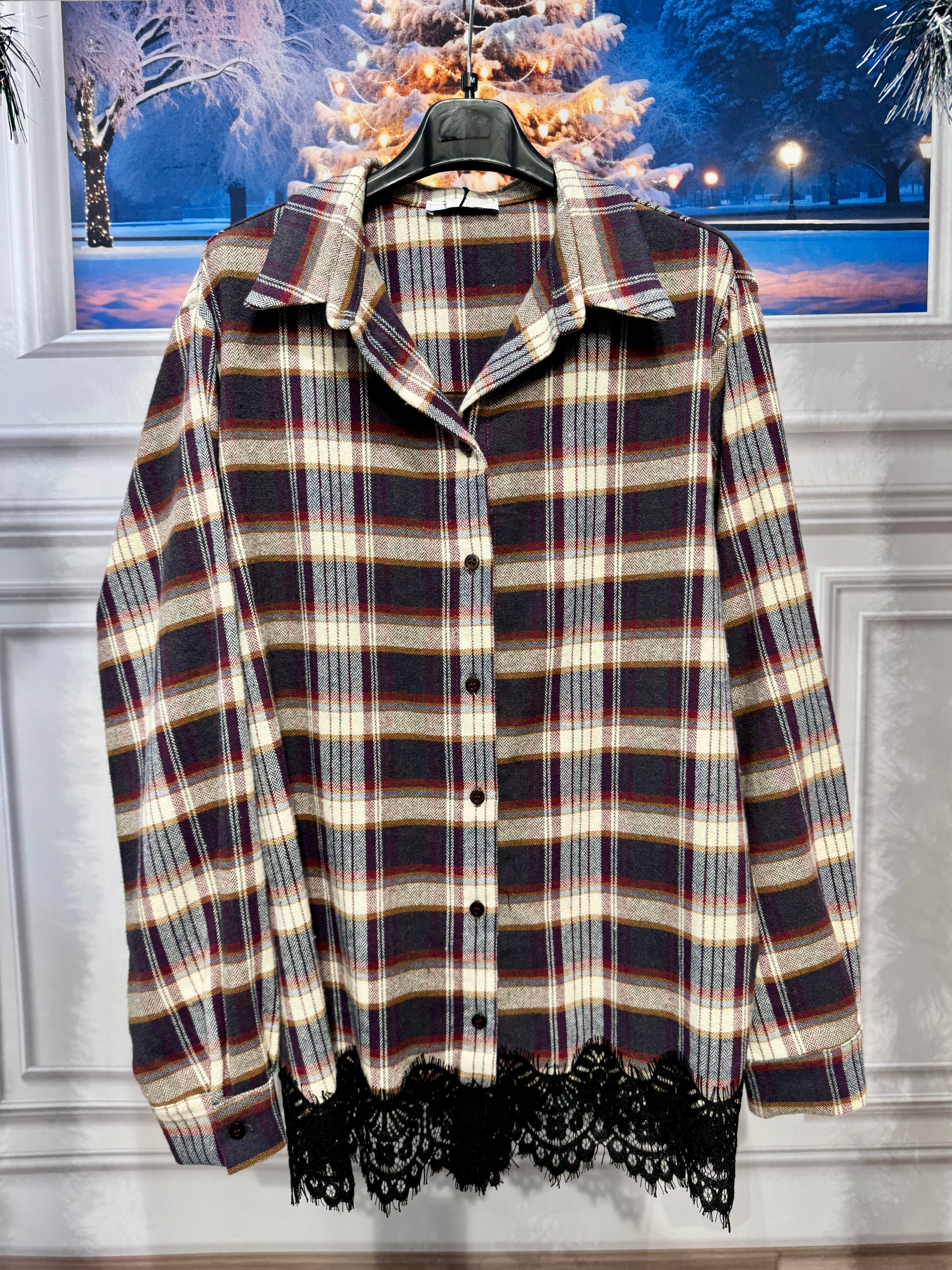 Camicia in flanella Intenso