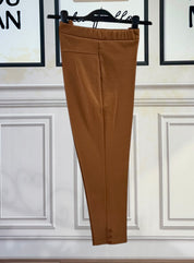 Pantaloni cosciasecca bottoncini