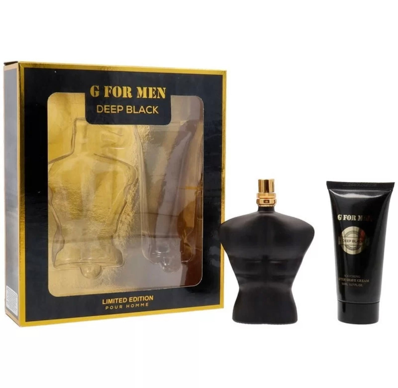 Set profum G for men deep black