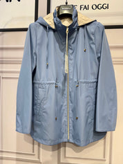 Giacca a vento Oversize doubleface