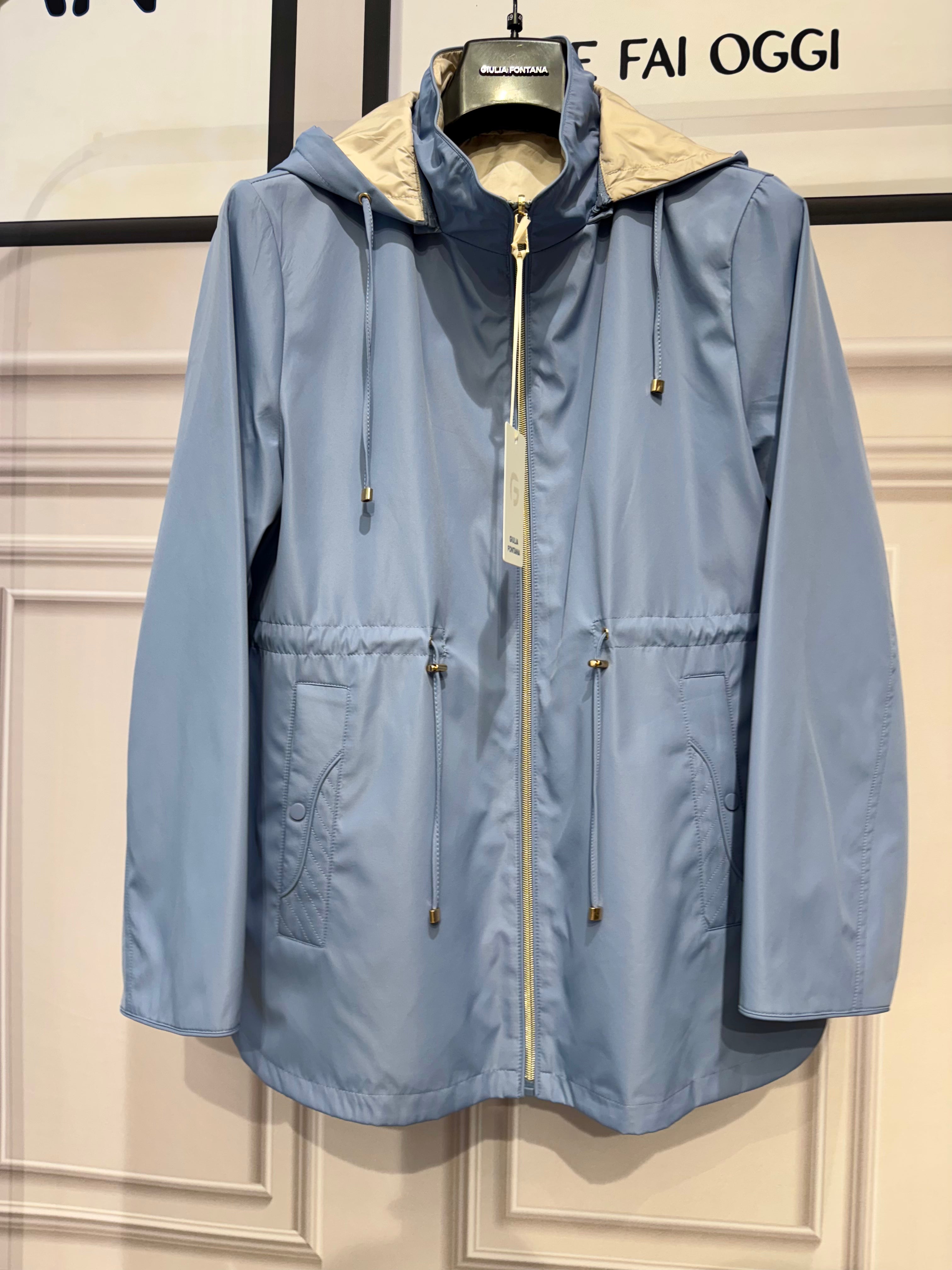 Giacca a vento Oversize doubleface