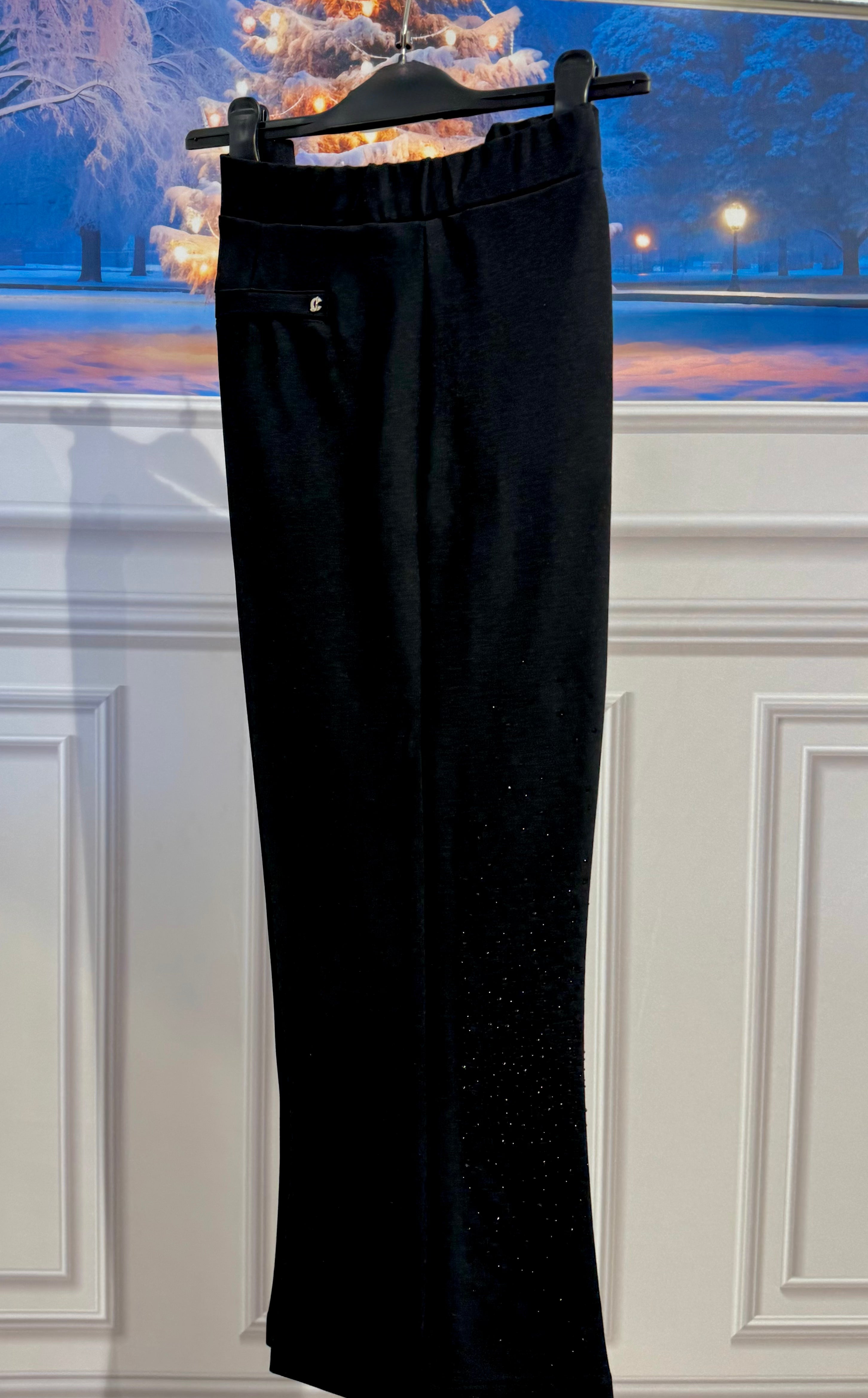 Pantaloni cosciasecca trombetta