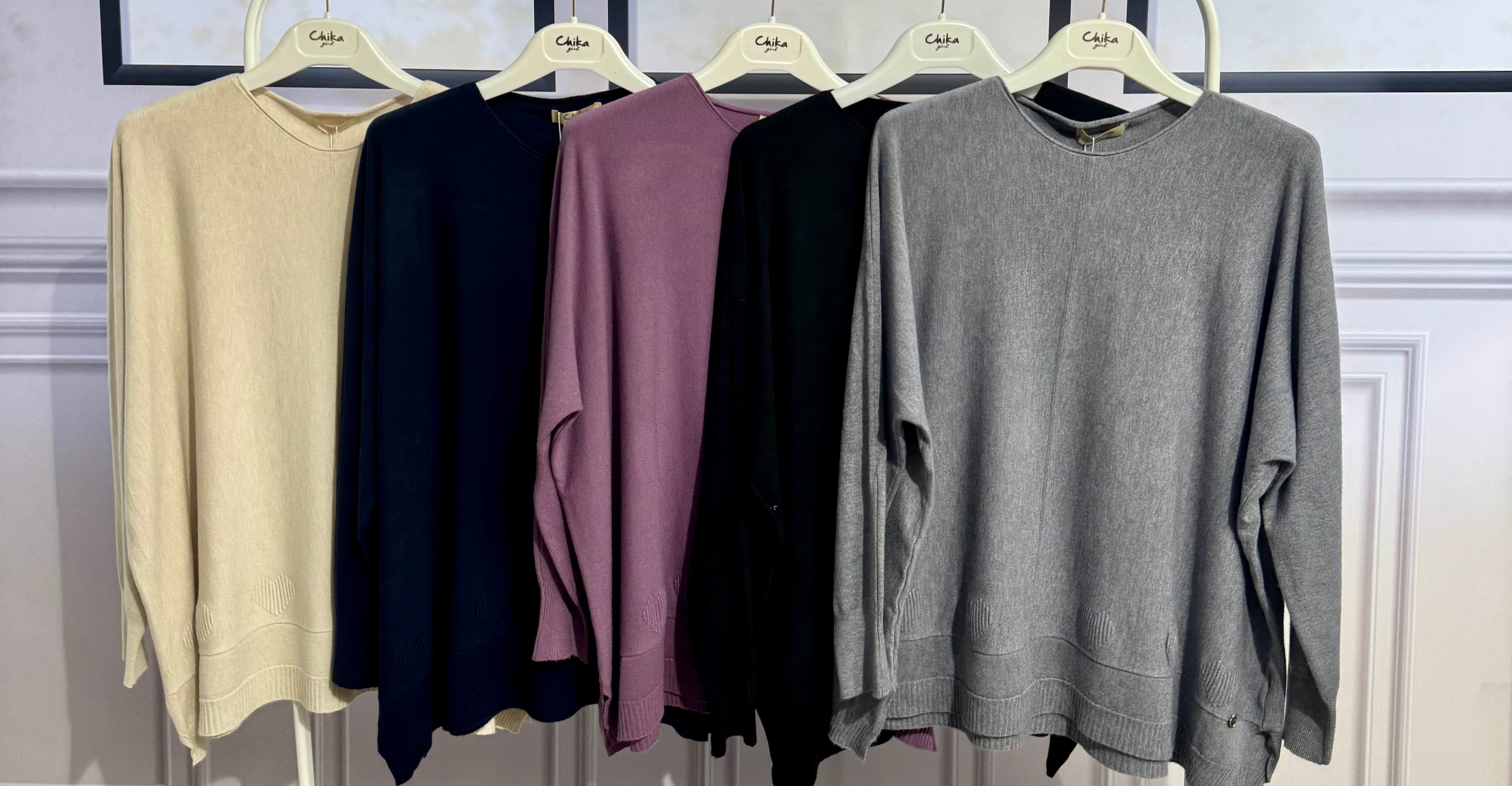 Maglia poncho Piera