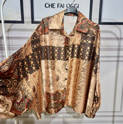Camicia Poncho Etnico