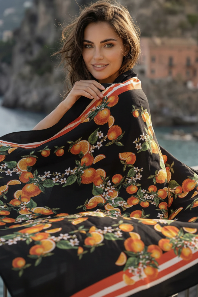 Foulard Arance Antica Sartoria FC525