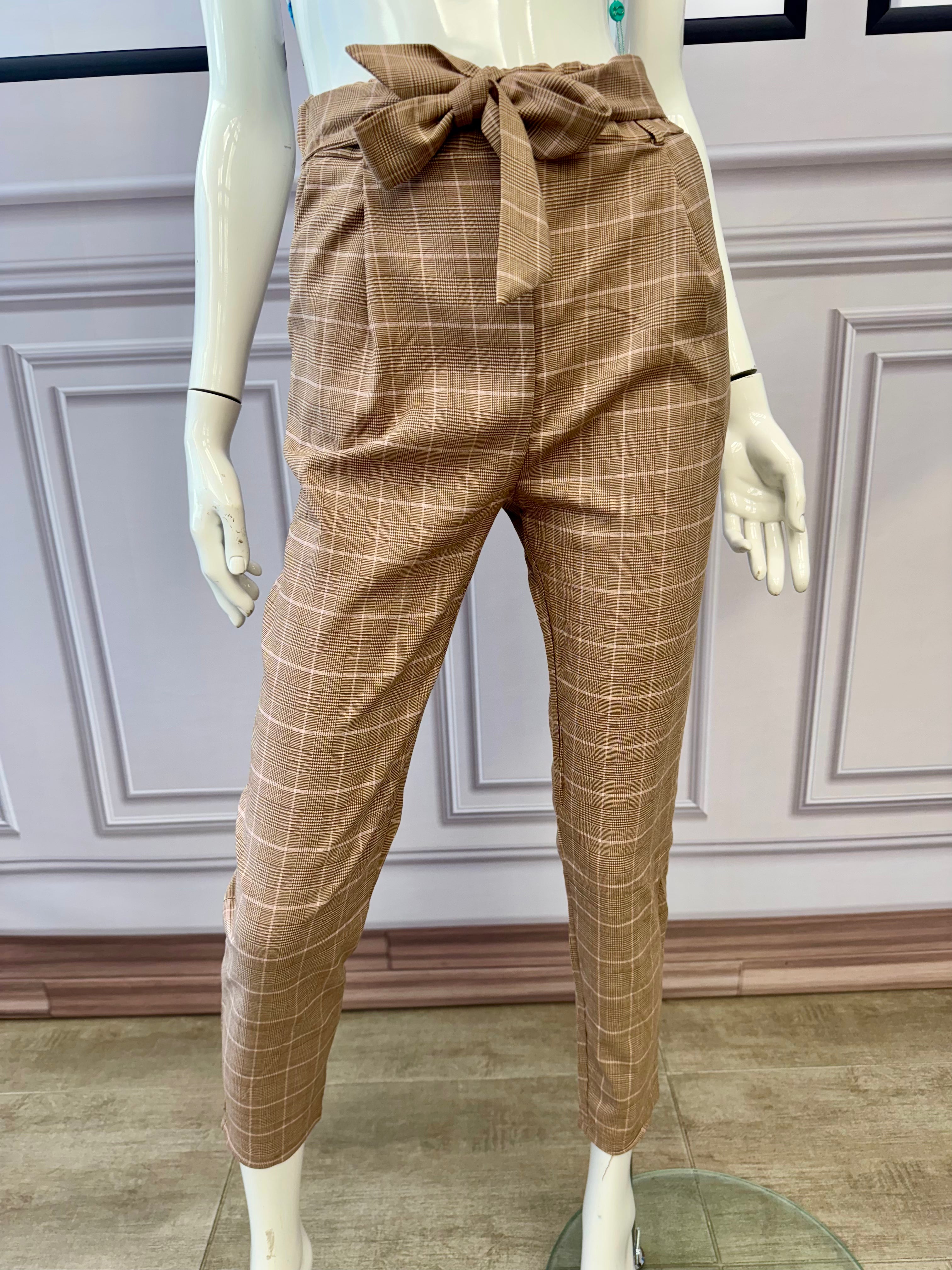 Pantaloni nocciola