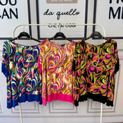 Casacca poncho Lorena
