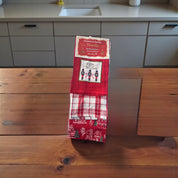 Set 3pezzi strofinacci natalizi