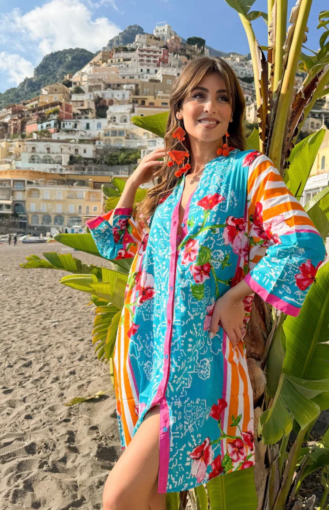 Abito Camicia Positano FC211-FC076-FC146-FV005-FV085-FR021