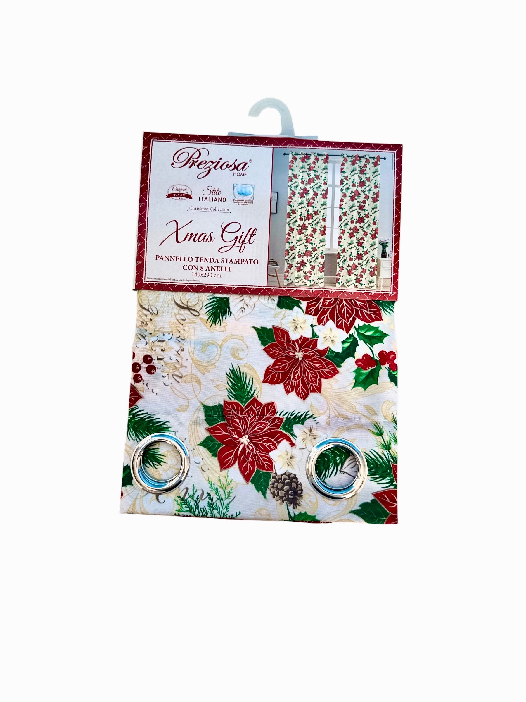 Pannello tenda natalizio