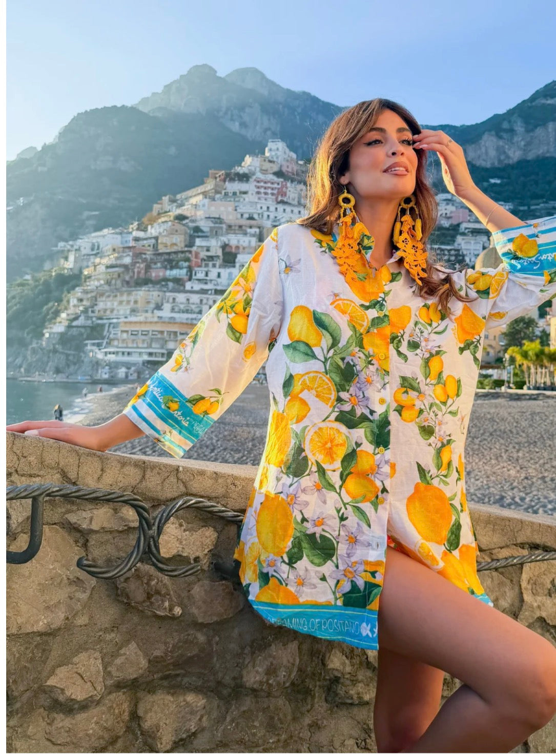 Abito Camicia Positano FV006
