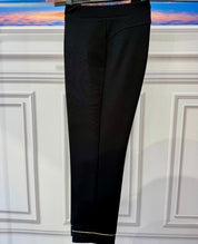 Pantaloni cosciasecca strass