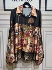 Camicia Poncho Mirella
