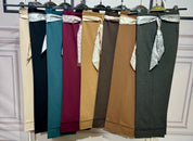 Pantaloni Cosciasecca con foulard