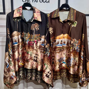 Camicia Poncho Mirella