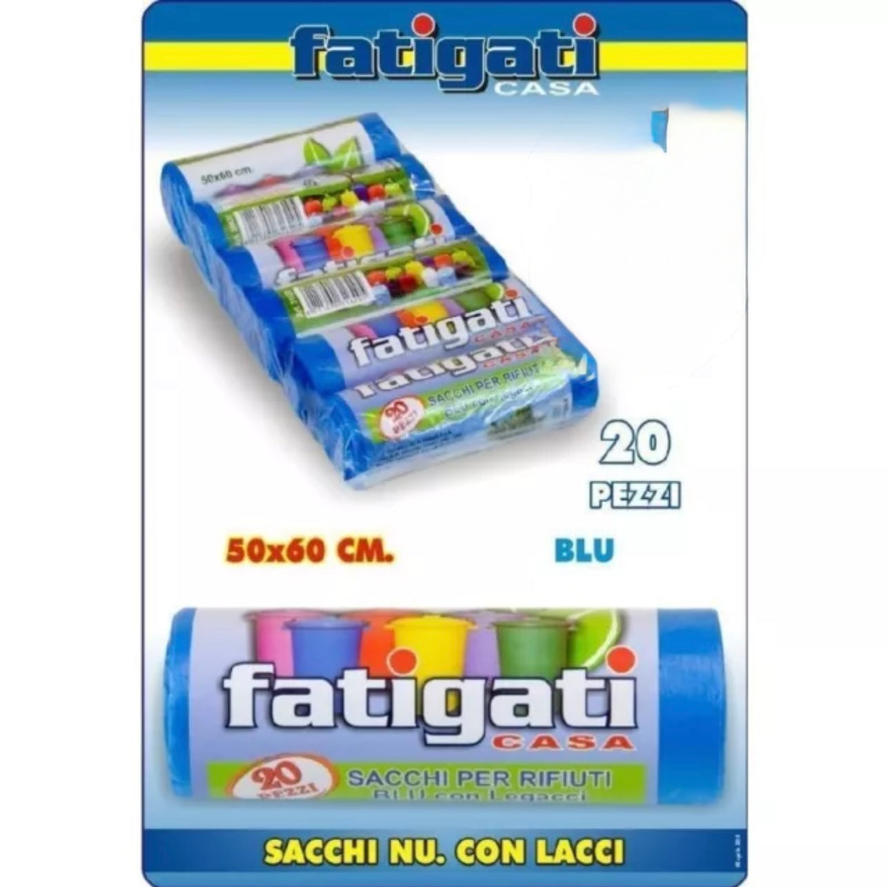 Sacchi per rifiuti Fatigati 20pz