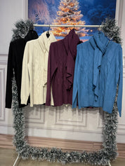 Maglione Elena con sciarpa