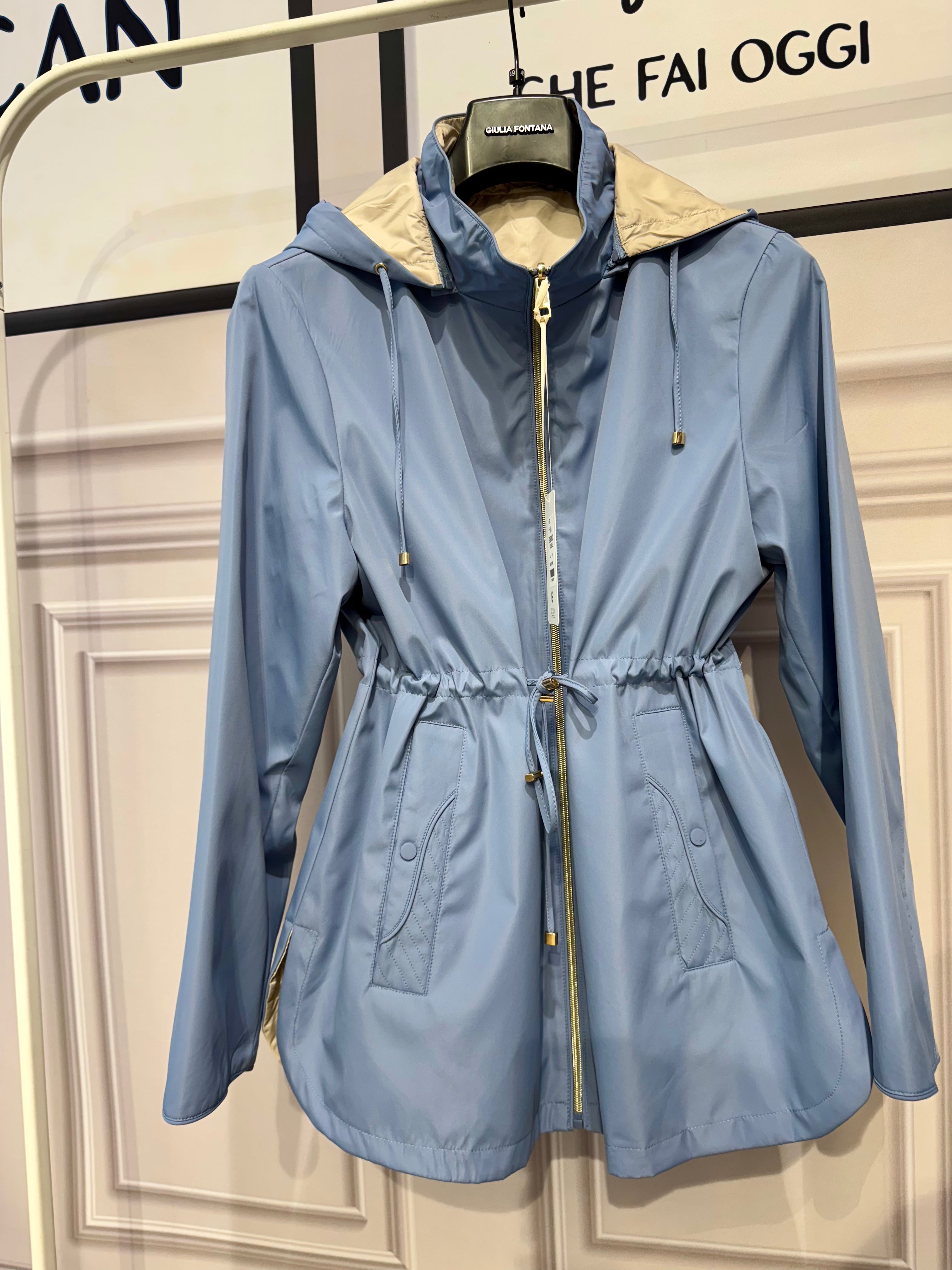 Giacca a vento Oversize doubleface