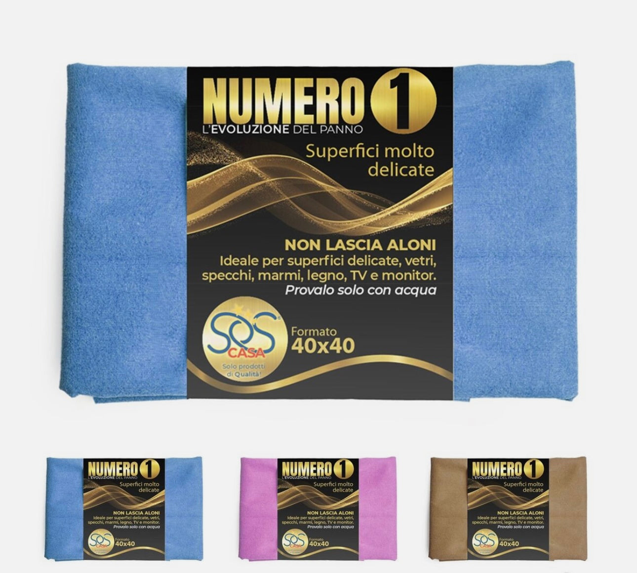 CASA PANNO IN MICROFIBRA NUMERO UNO