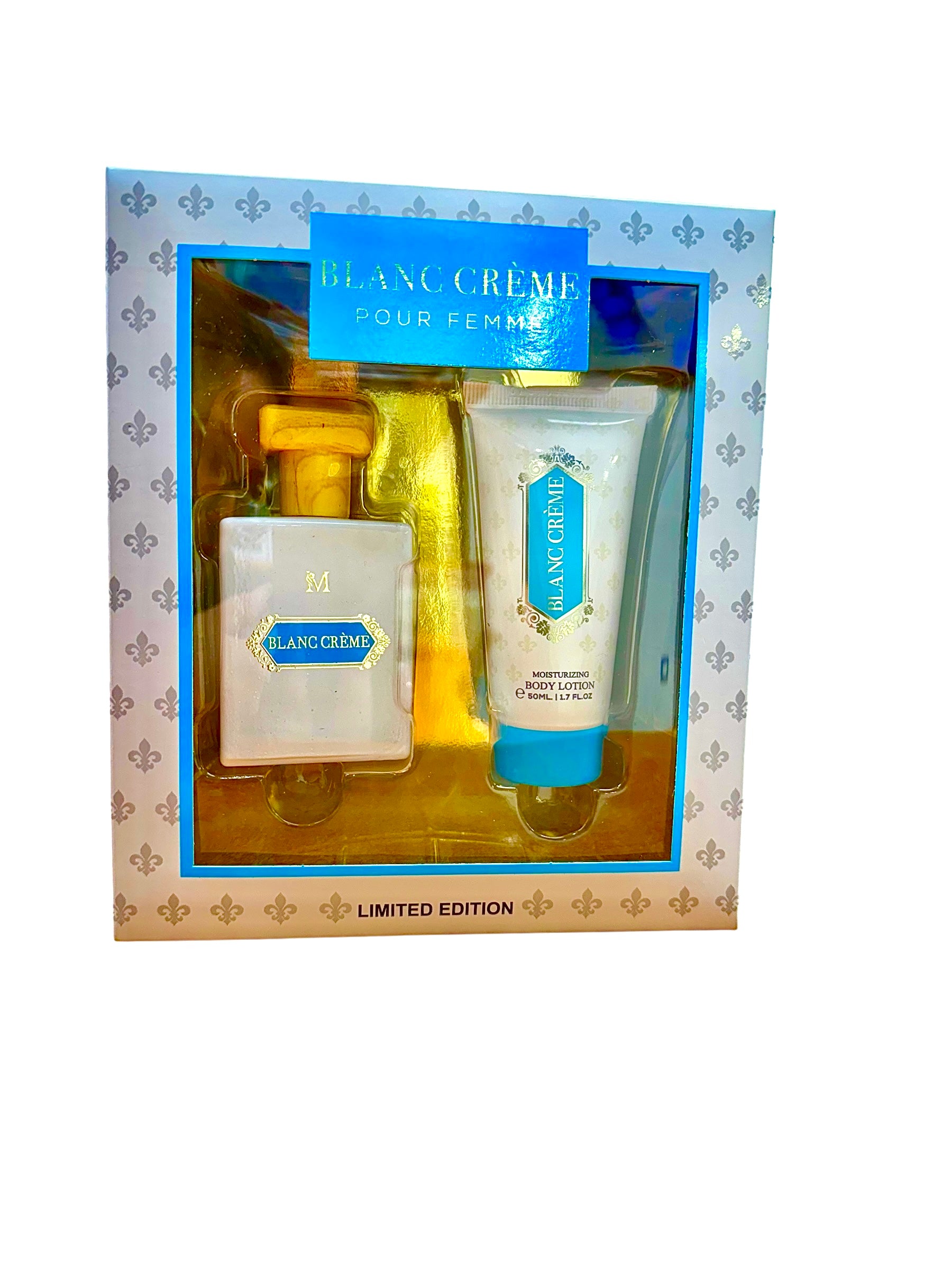Set profumo e crema Blanc crème