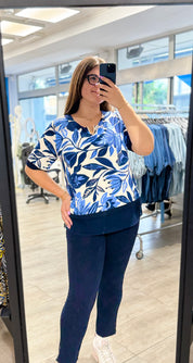 Pantaloni Cosciasecca crêpe Moda più