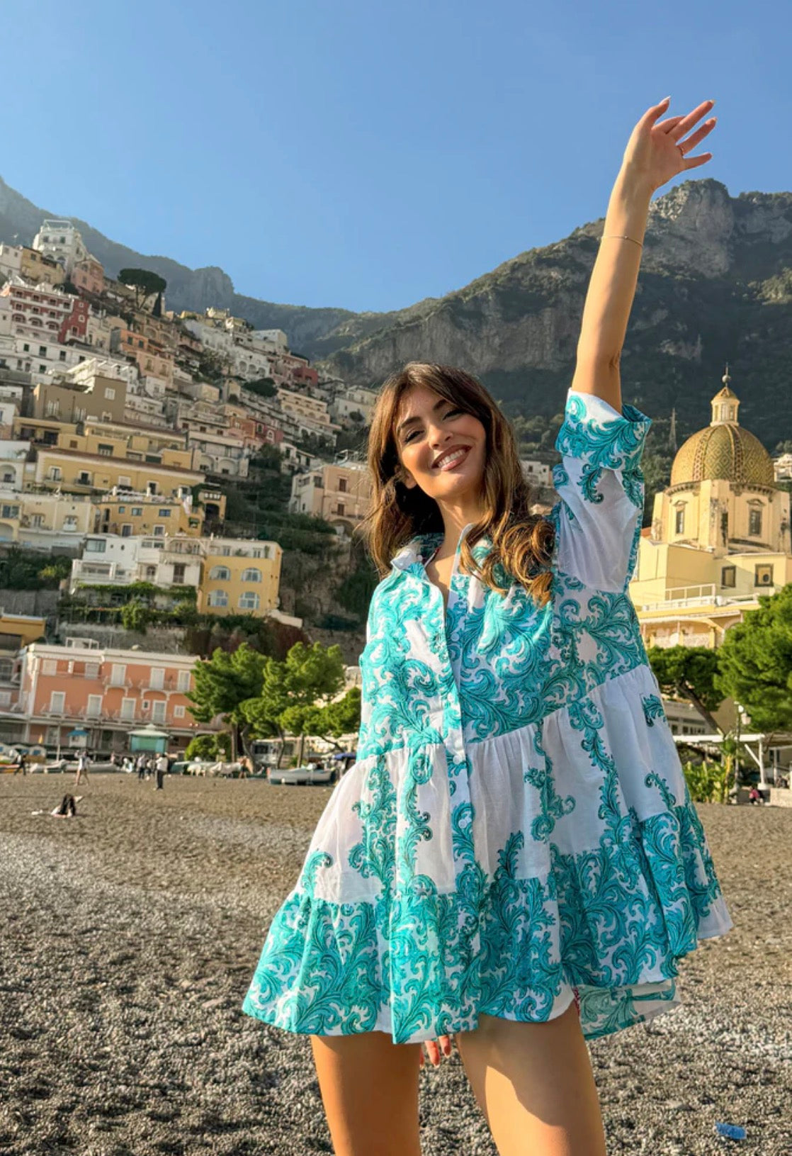 Abito Corto Damachi Positano FV076