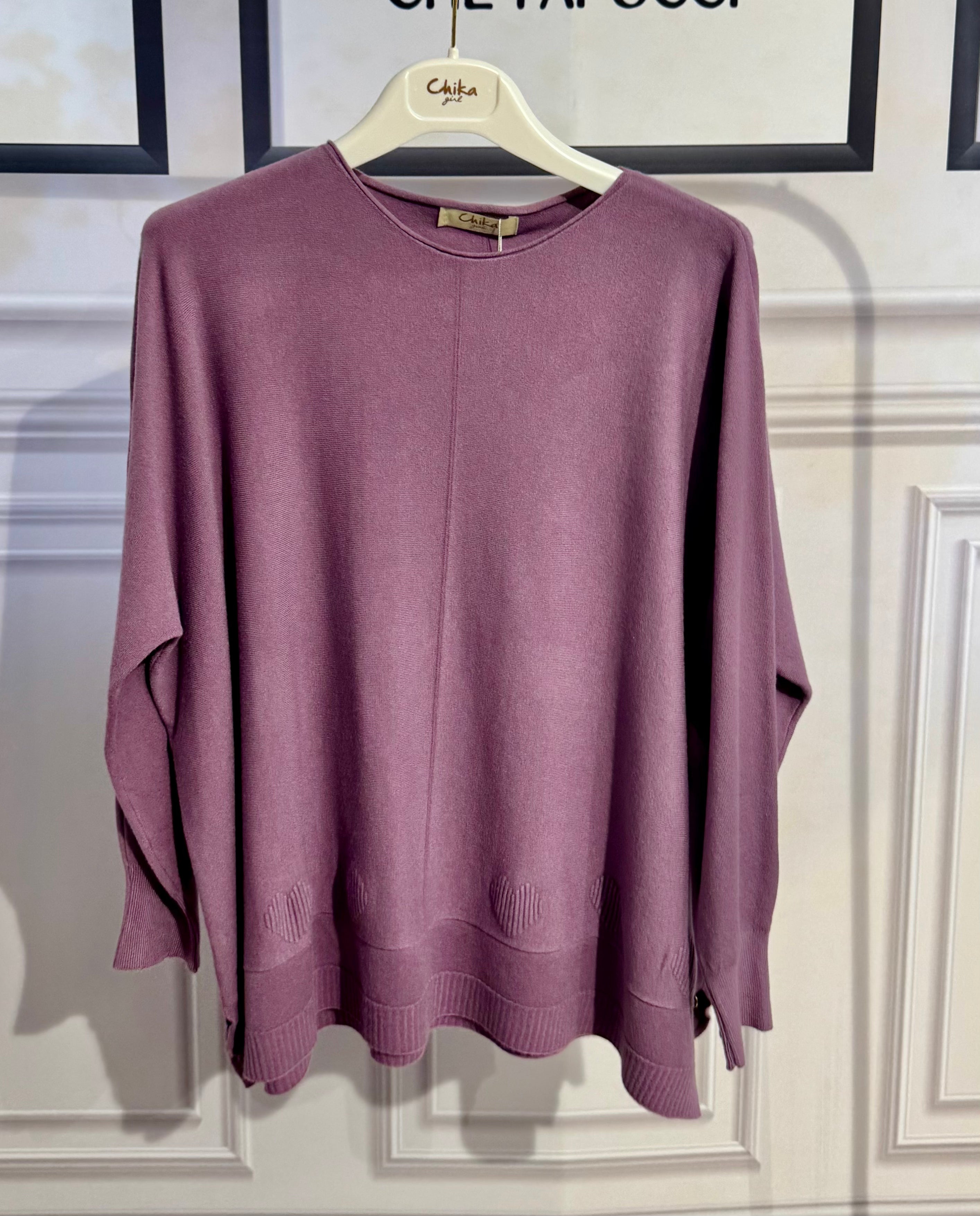 Maglia poncho Piera