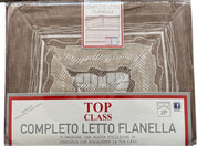 Completo letto flanella Top Class
