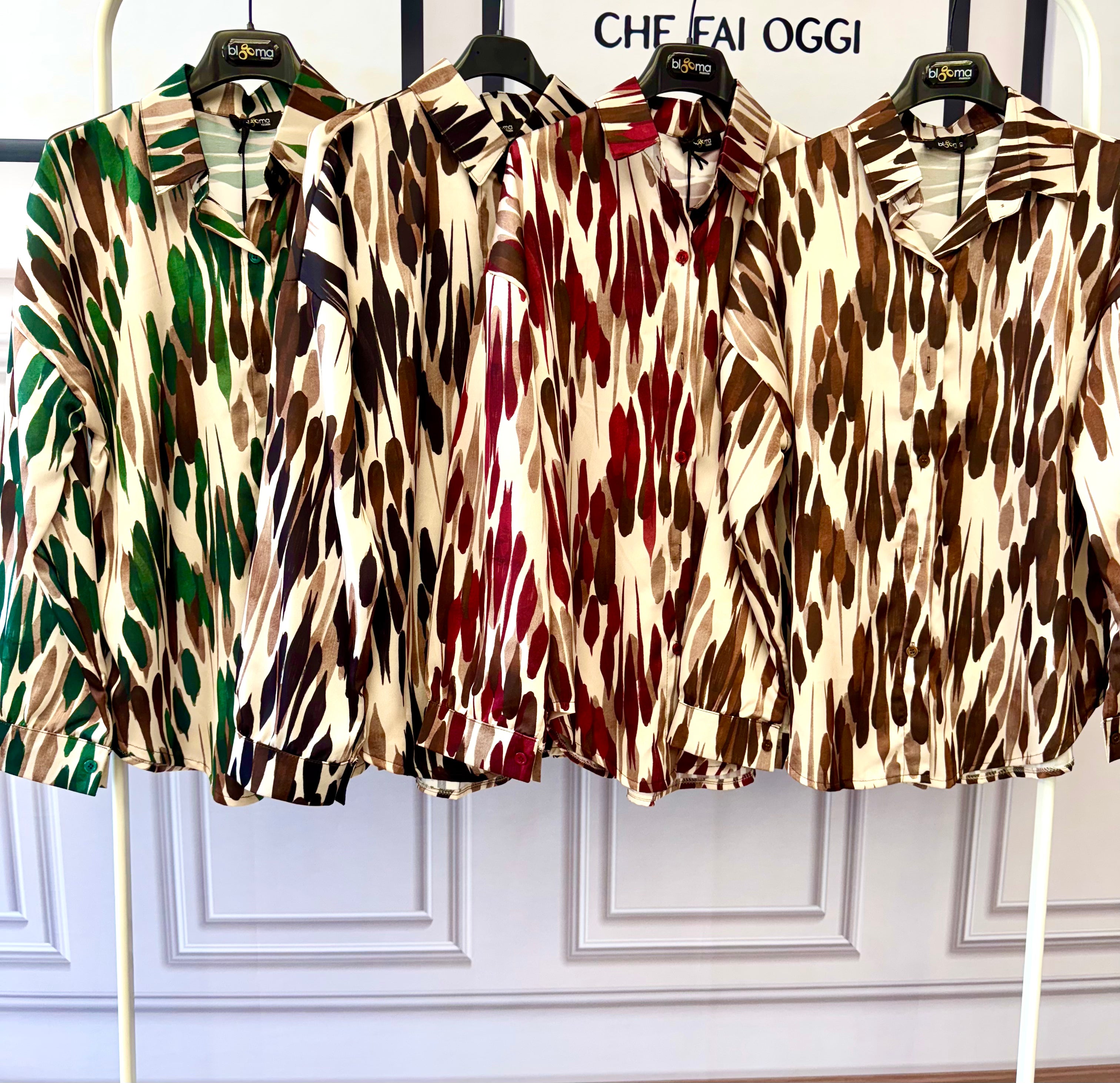 Camicia Pavone
