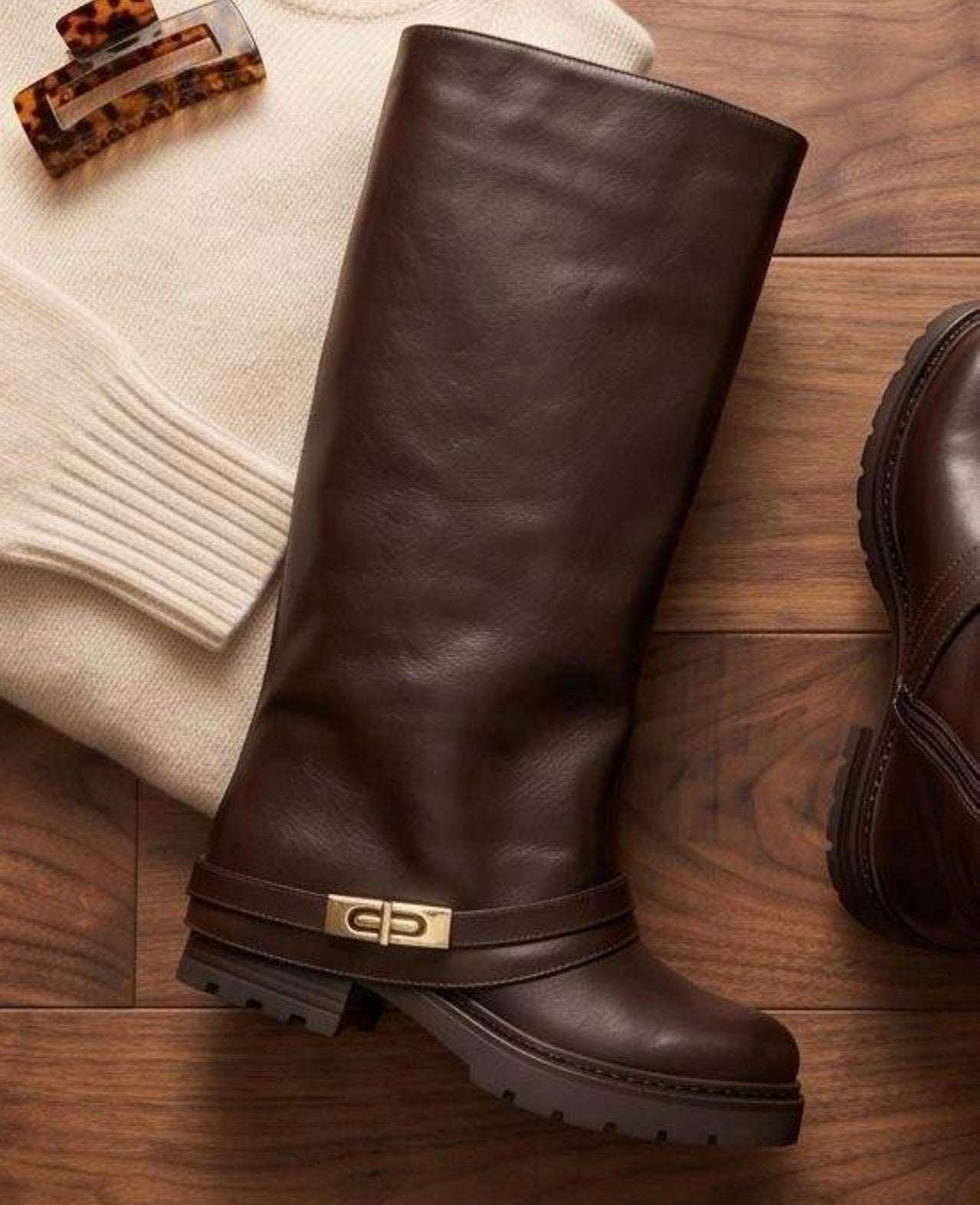 Stivali In Eco Pelle