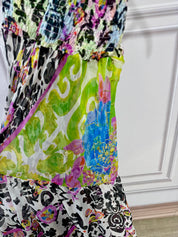 Abito con bretelle in chiffon CV158 CV159