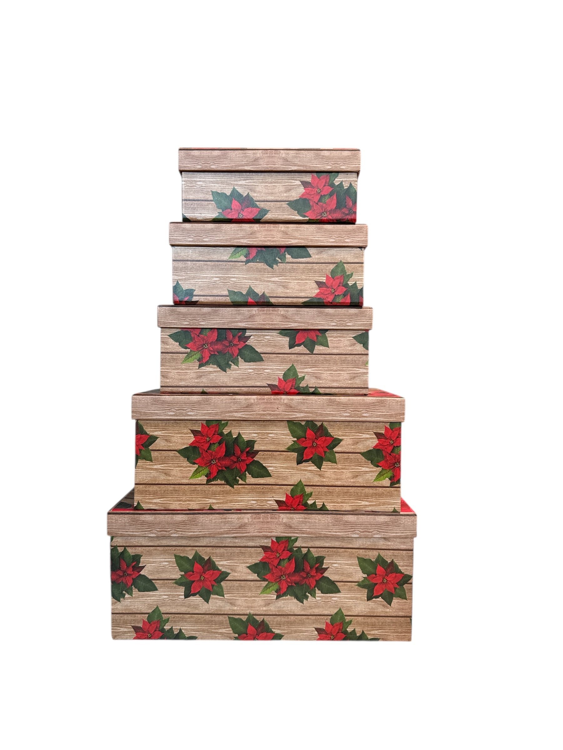 Set scatole fantasia natalizia