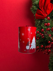 Barattolo contenitore in latta e plaid