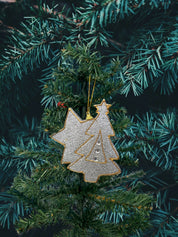 Appendino albero brillantinato