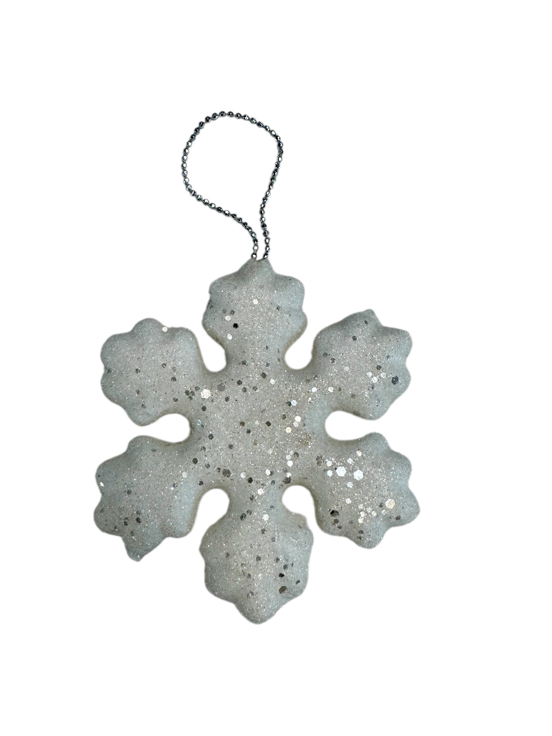 Appendino decorazione natalizia fiocco di neve