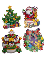 Decorazione natalizia con ventosa