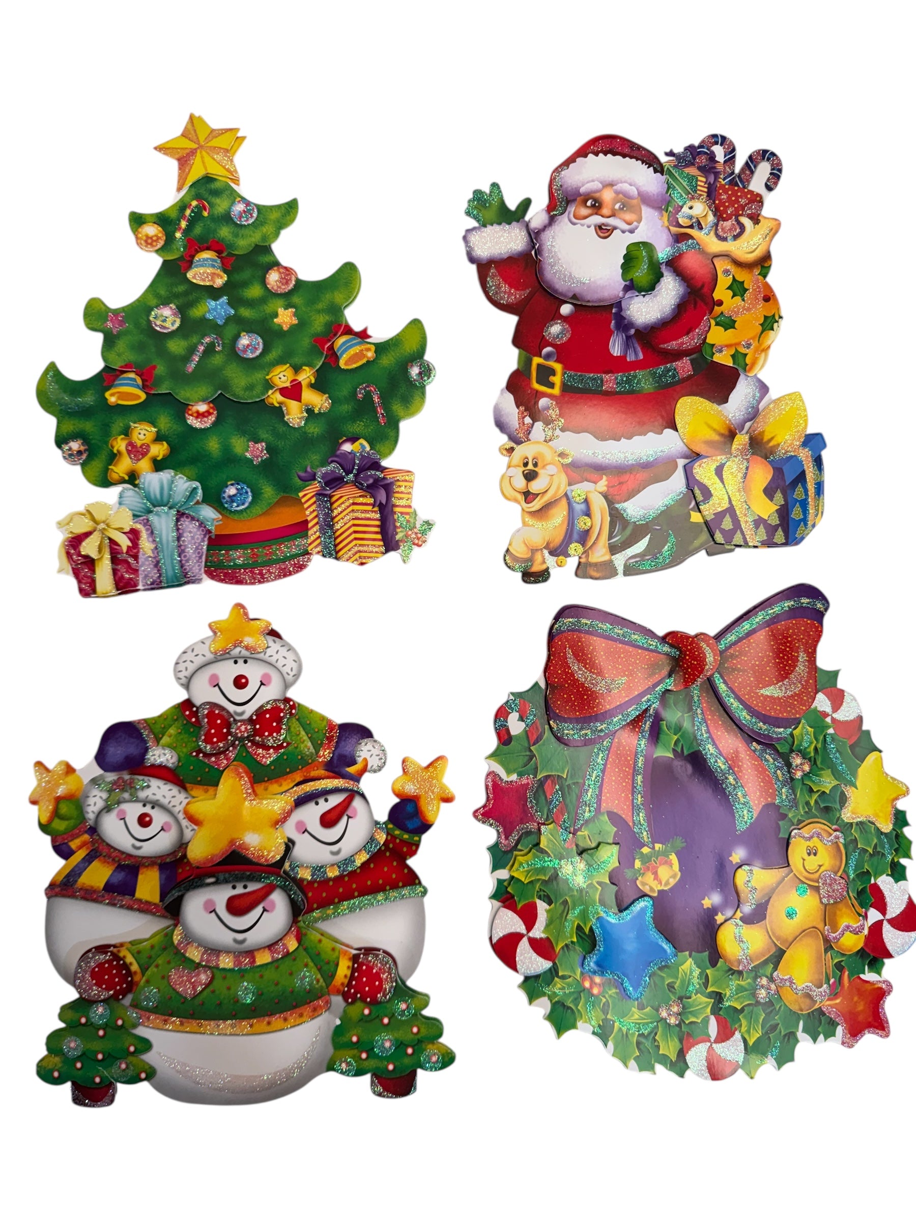 Decorazione natalizia con ventosa